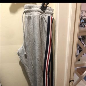 Striped joggers